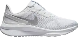 Nike Кроссовки Wmns Air Zoom Structure 25 Wide 'White Metallic Silver', белый fn7996 100 | white