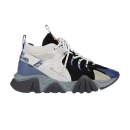 Кроссовки Versace Squalo, белый dsu7886 dcrvimg kimnb | imperial/black/white