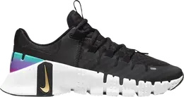 Nike Кроссовки Wmns Free Metcon 5 Premium 'Black Fireberry Gold', черный fb7149 001 | black