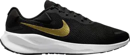 Nike Кроссовки Wmns Revolution 7 Wide 'Black Metallic Gold', черный fz6829 002 | black