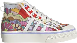Кроссовки Adidas Wmns Nizza Platform Mid 'Floral', многоцветный gy5465 | multi-color