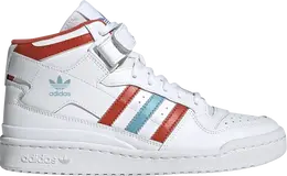 Adidas Кроссовки Wmns Forum Mid 'Preloved Red Blue', белый hq1952 | white