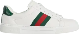 Кроссовки Gucci Wmns Ace 'White Green Red', белый 757943 aacag 9055 | white