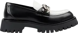 Кроссовки Gucci Wmns Loafer 'Interlocking G - Black Off White', черный 756401 ds8j0 1072 | black