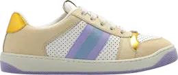 Кроссовки Gucci Wmns Screener 'Beige Purple', кремовый 701103 aacef 9560 | cream