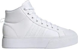 Adidas Кроссовки Wmns Bravada 2.0 Platform Mid 'Triple White', белый ie2316 | white