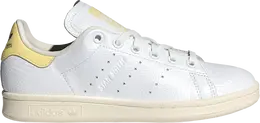 Adidas Кроссовки Wmns Stan Smith 'White Almost Yellow Reptile', белый ie0464 | white
