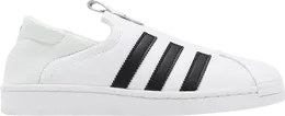 Adidas Кроссовки Wmns Superstar Slip-On 'White Black', белый ie0399 | white