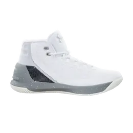 Кроссовки Curry 3 GS Under Armour, белый 1274061 101 | white/metallic silver/aluminum
