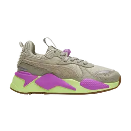 Кроссовки Ron Funches x RS-X Big Kid Puma, серый 389473 01 | pebble grey/pebble grey/fizzy apple