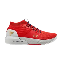 Кроссовки Wmns Project Rock 2 Under Armour, оранжевый 3022398 604 | blood orange/halo grey