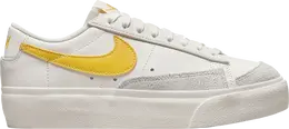 Nike Кроссовки Wmns Blazer Low Platform 'Sail Vivid Sulfur', кремовый dj0292 111 | cream