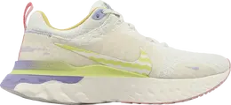 Nike Кроссовки Wmns React Infinity Run Flyknit 3 'Sail Solar Flare', кремовый fd4619 111 | cream