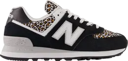 New Balance Кроссовки Wmns 574 'Leopard', черный wl574bi2 | black