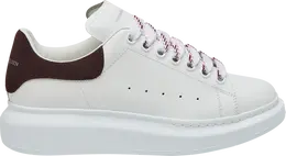Кроссовки Alexander McQueen Wmns Oversized Sneaker 'White Dark Burgundy', белый 718139 wie98 8719 | white