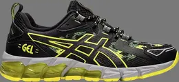 Кроссовки gel quantum 180 'black sour yuzu camo' Asics, черный 1201a495 001 | black