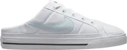 Кроссовки Nike Wmns Court Legacy Mule 'White Football Grey', белый db3970 101 | white