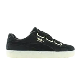 Кроссовки Wmns Suede Heart Puma, черный 365561 01 | black/gold