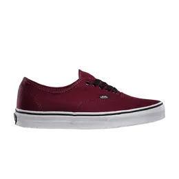Кроссовки Authentic Vans, красный vn000qer5u8 | port royale red/black