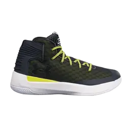 Кроссовки Curry 3Zer0 Under Armour, серый 1298308 008 | stealth grey/white/stealth grey