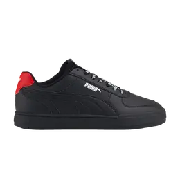 Кроссовки Caven Puma, черный 383857 02 | black/black/white/high risk red