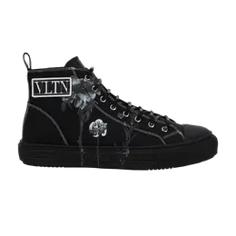 Высокие кроссовки Valentino Giggies High, черный uy0s0d51 azu at0 | black/white