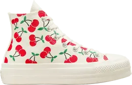 Converse Кроссовки Wmns Chuck Taylor All Star Lift Platform High 'Cherries', кремовый a08096c | cream