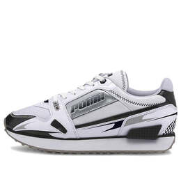 Кроссовки mile rider 'sunny getaway - white black' Puma, черный 373443-05 | silverblack