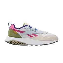 Кроссовки Classic Leather Hexalite Reebok, мультиколор 100069661 | white/cold grey/stucco