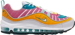 Кроссовки Nike Wmns Air Max 98 'Teal Fuchsia', оранжевый ci9897 301 | orange