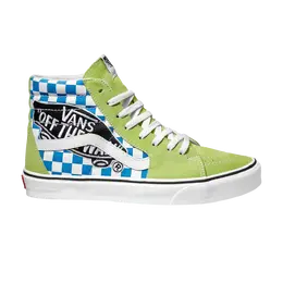Кроссовки Sk8-Hi Vans, зеленый vn0a38geujy | sharp green/true white