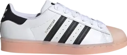 Кроссовки Adidas Wmns Superstar 'Rubber Shelltoe - Coral', розовый fw3553 | pink