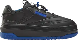Reebok Кроссовки Milk Makeup x Wmns Club C Extra Vegan 'Black Vector Blue', черный 100072092 | black