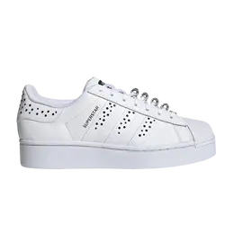 Кроссовки Adidas Swarovski x Wmns Superstar Bold, белый fx7456 | white