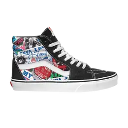 Кроссовки Sk8-Hi Vans, мультиколор vn0a38gevfv | multi/true white/black