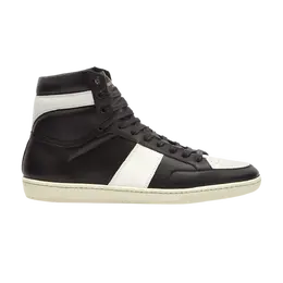 Высокие кроссовки Saint Laurent SL-10H High Top Sneaker, черный 418026 0mp30 1090 | black/white