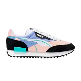 Кроссовки Wmns Future Rider Twofold Puma, розовый 382494 01 | elektro peach/black/elektro pool