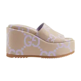 Кроссовки Gucci Wmns Platform Sandal, кремовый 730047 uko00 8803 | cream