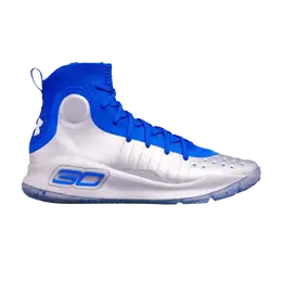 Кроссовки Curry 4 Under Armour, синий 1298306 403 | royal/metallic silver