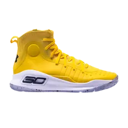 Кроссовки Curry 4 Under Armour, желтый 1298306 700 | yellow/blue