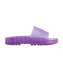 Кроссовки Gucci Adidas x Gucci Wmns Slide, фиолетовый 721228 jaacp 5213 | purple