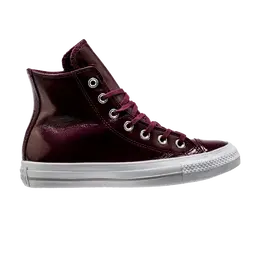 Кроссовки Converse Wmns Chuck Taylor All Star Crinkled Patent Leather Hi 'Dark Sangria', фиолетовый 557939c | purple