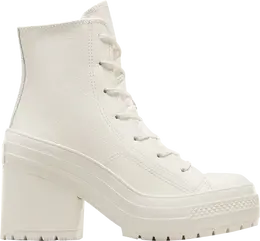 Converse Кроссовки Wmns Chuck 70 De Luxe Heel Leather High 'Egret', кремовый a07127c | cream