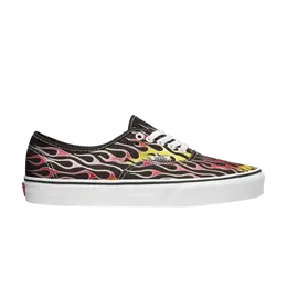 Кроссовки Authentic Vans, черный vn0a38emvkj | flames blaze/black/true white