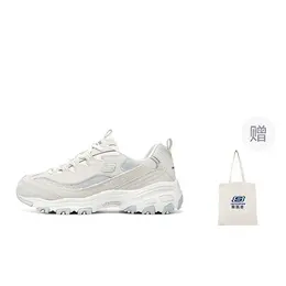 Кроссовки Skechers D"Lites 1.0 Chunky Sneakers Women's Low-top White, белый 896276-ntgy-赠品 | white