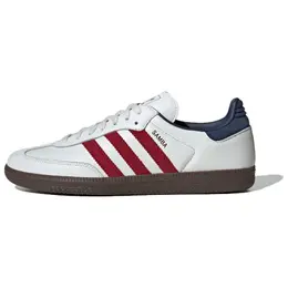 Кроссовки Adidas Samba OG Team Victory Red Night Indigo, красный ih4881 | bright white/victory red/deep indigo blue