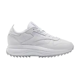 Кроссовки Wmns Classic Leather SP Extra Reebok, белый hq7196 | footwear white/light solid grey/lucid lilac