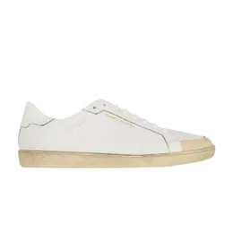 Низкие кроссовки Saint Laurent Court Classic SL-39 Low, белый 651860 1jzh0 9377 | ivory