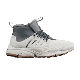 Кроссовки Nike Wmns Air Presto Mid Utility Premium 'Light Bone', серый aa0674 001 | grey