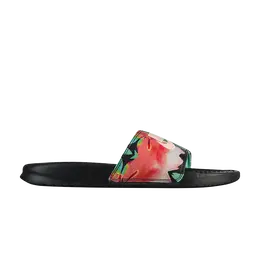 Кроссовки Nike Wmns Benassi JDI Print 'Floral', черный 618919 019 | black